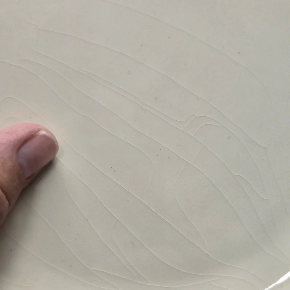Portmeirion Studio Valerie Cream Pierced Lattice Rim Dinner Plate Scalloped Edge